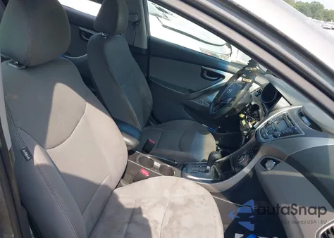 2013 Hyundai Elantra Gls из США, поврежденный, VIN 5NPDH4AE7DH349614